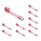 Tie 4 Safe 2" x 10' Lasso Strap w/ O Ring Auto Tie Down Wheel Lift Tow Truck Trailer, 10PK TWS21-510-W9-PK-C-10 - alternate 1